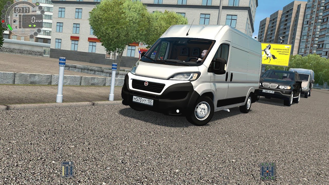 2018 Fiat Ducato 2.3 Multijet - City Car Driving [Logitech Wheel]