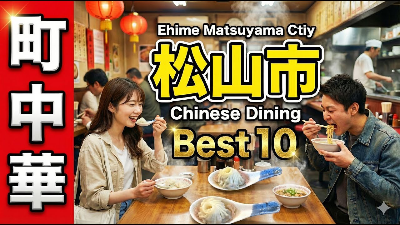 【松山グルメ】地元民が選ぶ！最強の町中華ランキングTOP10｜行列必至の点心＆デカ盛りオムライス＆絶品麻婆豆腐