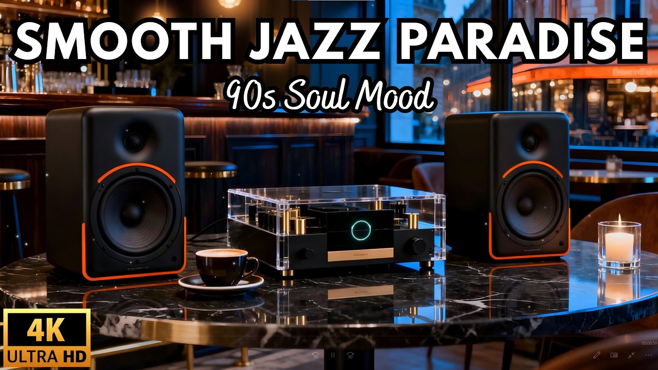 Smooth Jazz x Soulful R&B Instrumentals | Warm Night Breeze for Focus & Relax