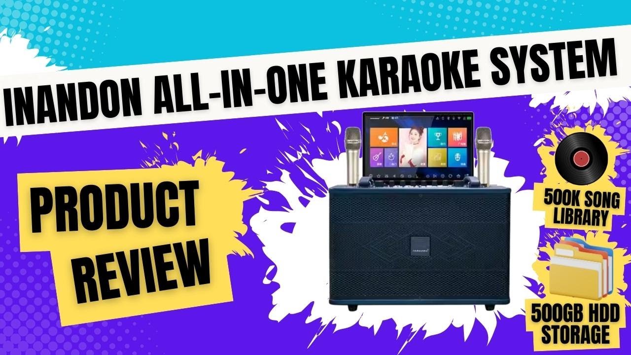 Unleashing Fun: INANDON All-in-One Karaoke System Review | 500K Song Library Explored!