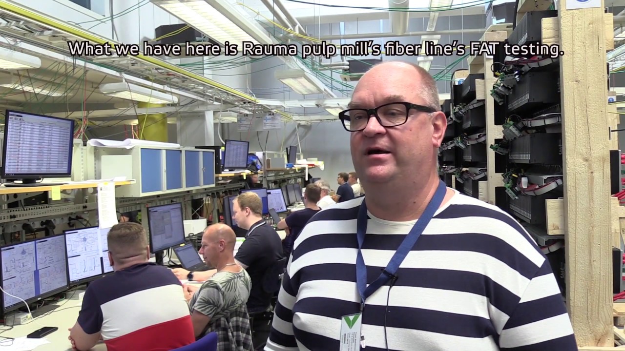 Mets&auml; Fibre&rsquo;s Rauma pulp mill automation system renewal FAT