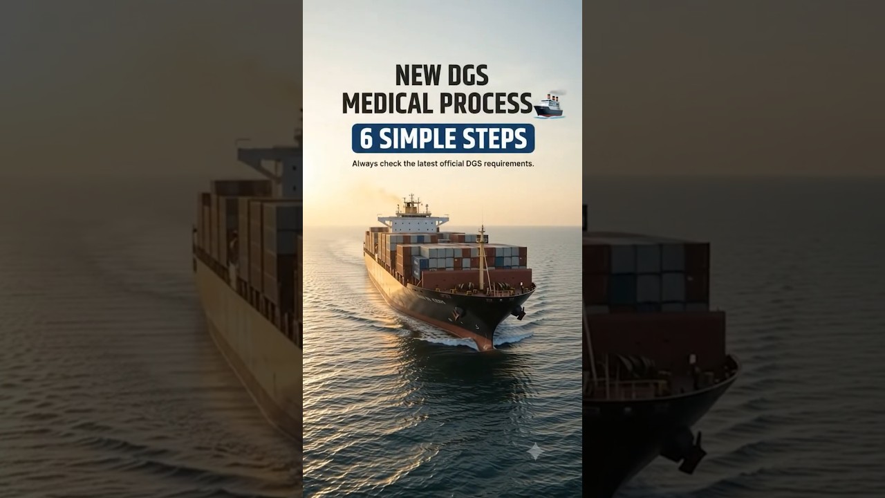 DG Shipping New Medical Rules 2026 🚢 | New Medical Update for Merchant Navy #DGShipping
