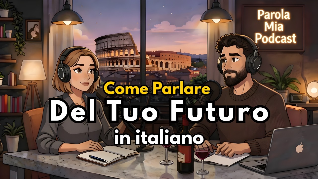 How Native Italians Talk About the Future | Italian Conversation Practice #italianpodcast