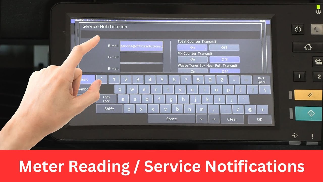 Meter Reading and Service Notifications