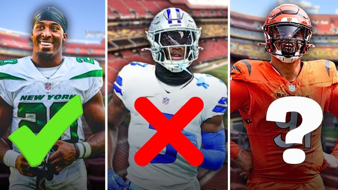 RANKING TOP NFL FREE AGENTS! Picking the BEST at EVERY POSITION for the Commanders!