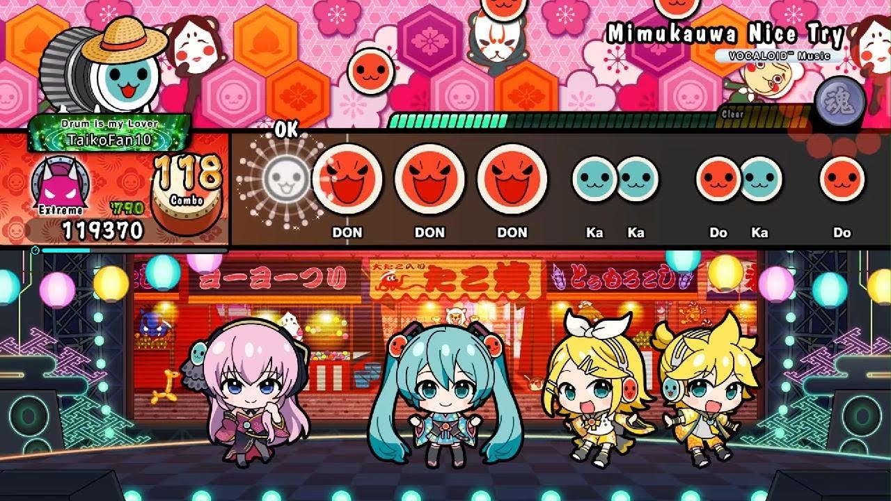 Taiko no Tatsujin: Rhythm Festival: Vocaloid Collab Update!!!