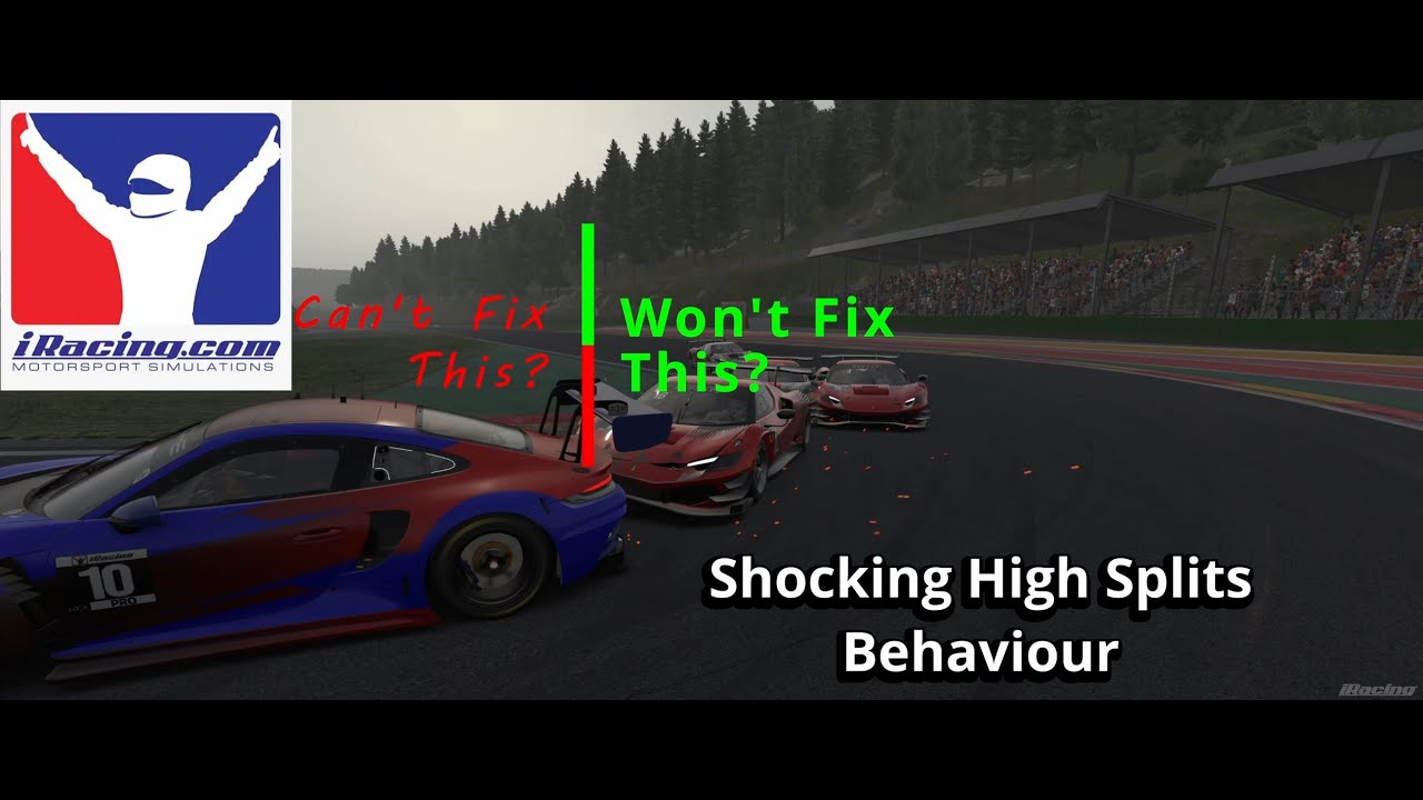 iRacing Needs To Fix This Before People Turn Back To Forza - Can't iRacing Fix This Or Won't They?