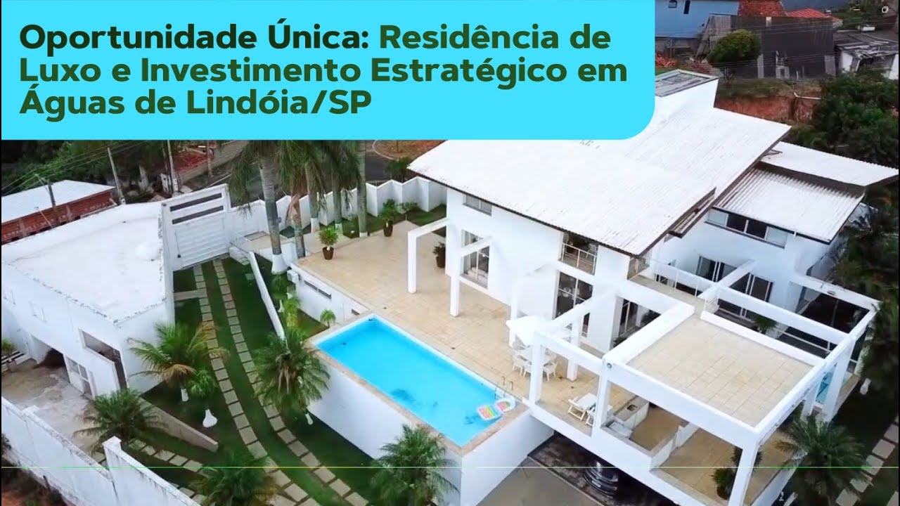 Oportunidade Única: Residência de Luxo e Investimento Estratégico em Águas de Lindóia/SP