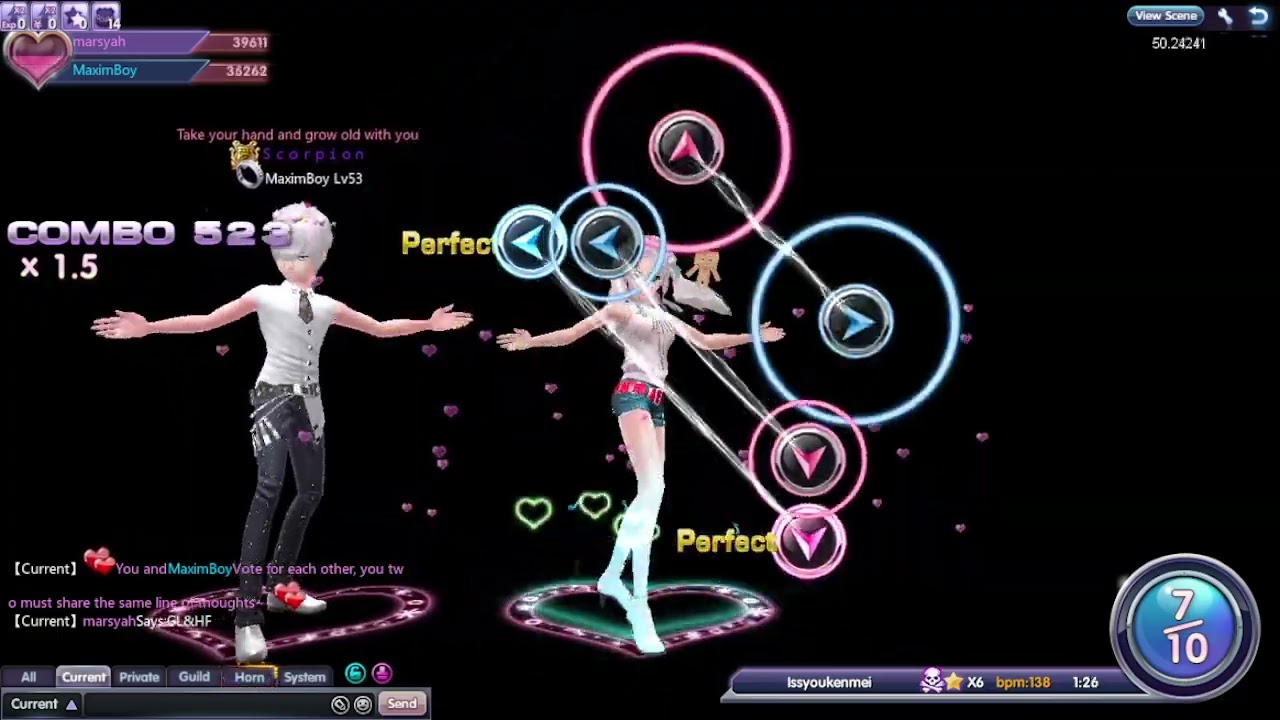 [Touch]Issyoukenmei x6 Play With MaximBoy