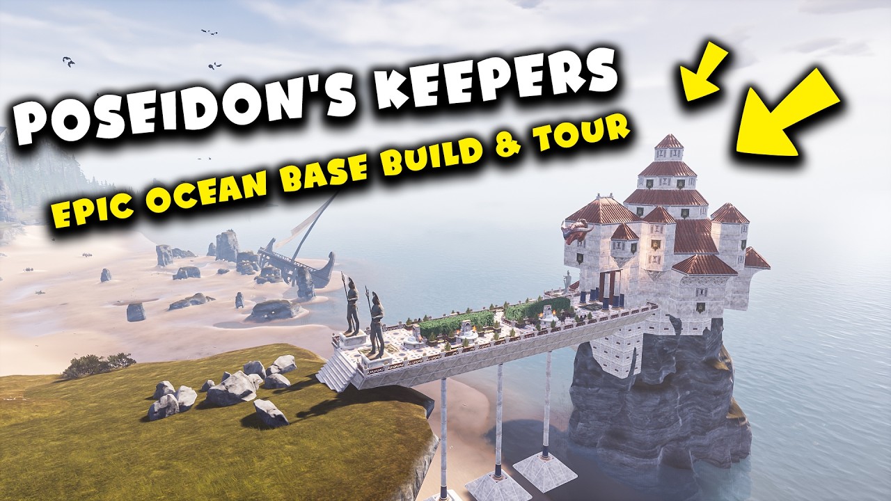 Poseidon's Keepers – Epic Ocean Base Build & Tour | Conan Exiles