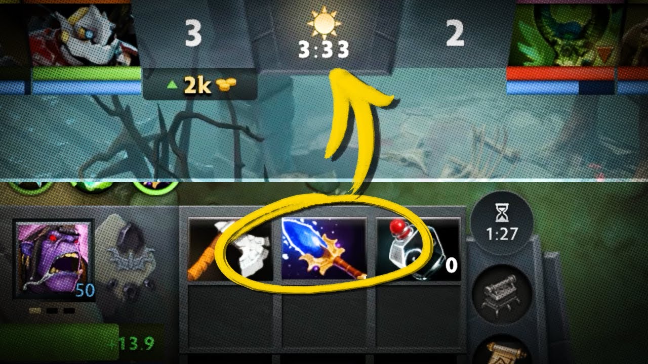Fastest 3 minute Aghanim's purchase record in Dota 2 7.39