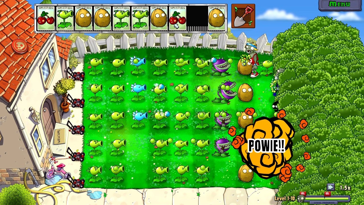 Plants VS. Zombies: Replanted (PC) // Приключение (День) - Полное прохождение (100%)