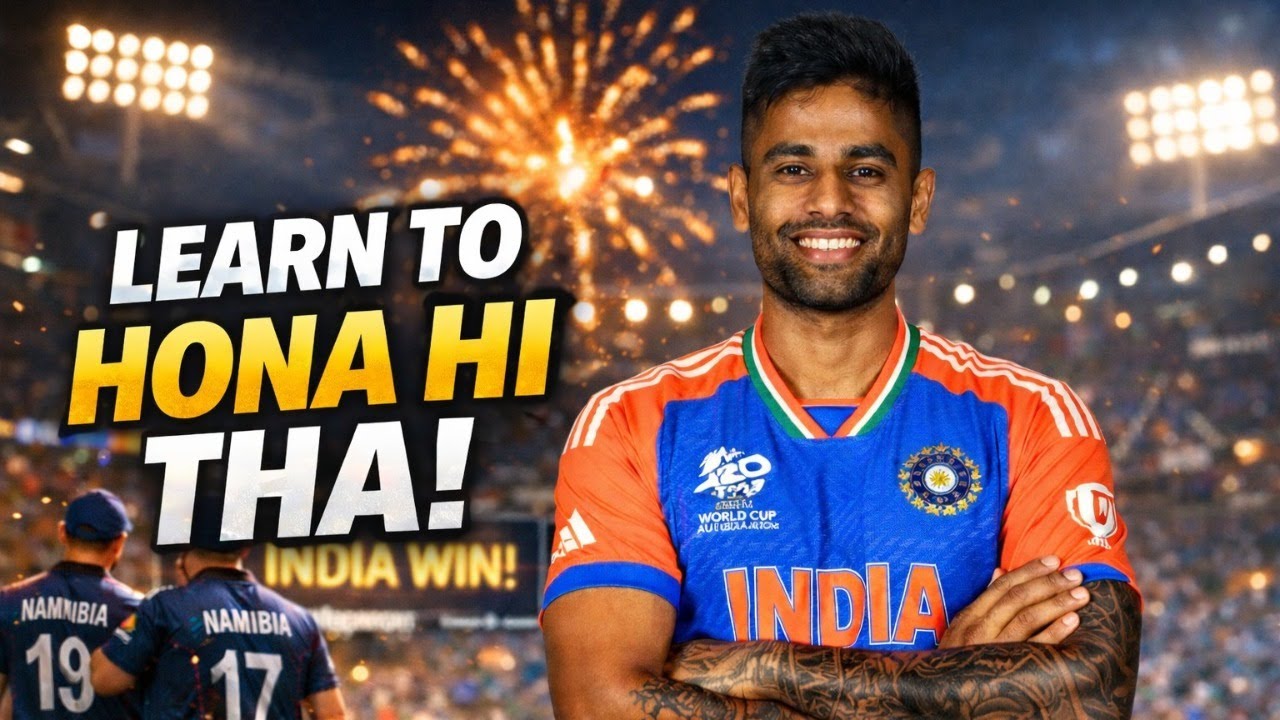 INDIA THRASH NAMIBIA 📱