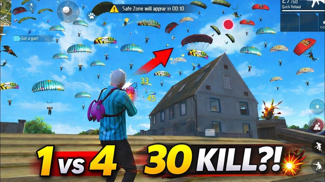 BR Ranked 1vs4 Gameplay | Alpine Map | Clutch Moments 🔥