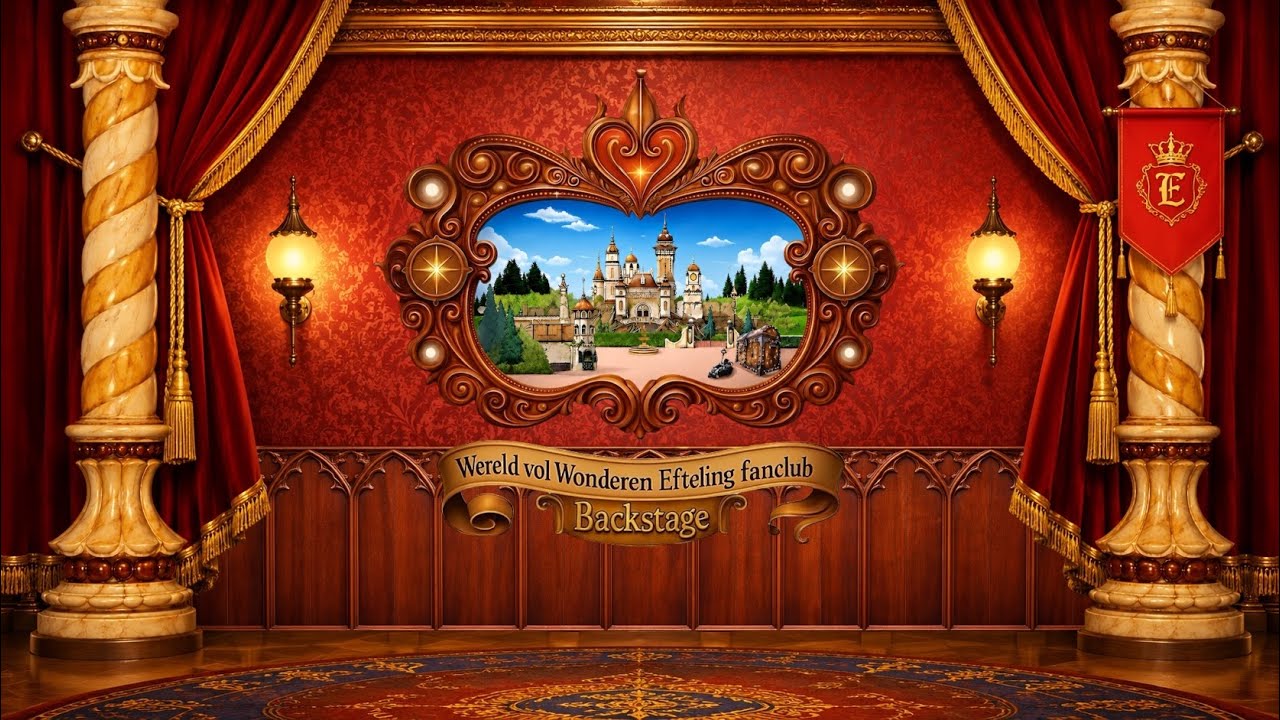 Wereld vol wonderen Efteling fanclub backstage #efteling