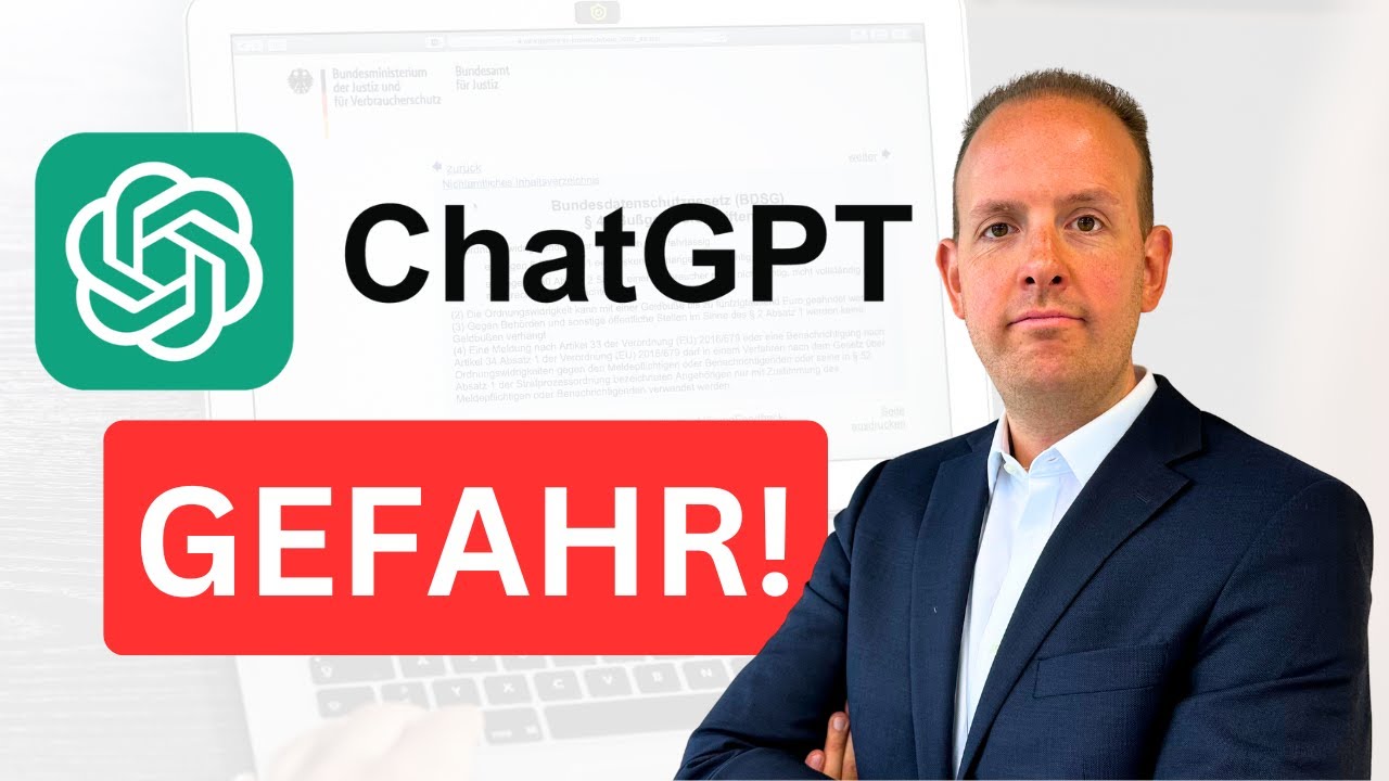 ChatGPT illegal? So machst Du KI endlich DSGVO-sicher!