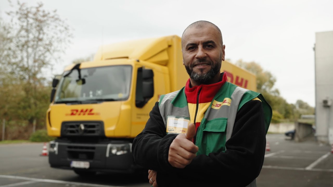 Une journée avec Brahim, chauffeur enthousiaste chez DHL Parcel
