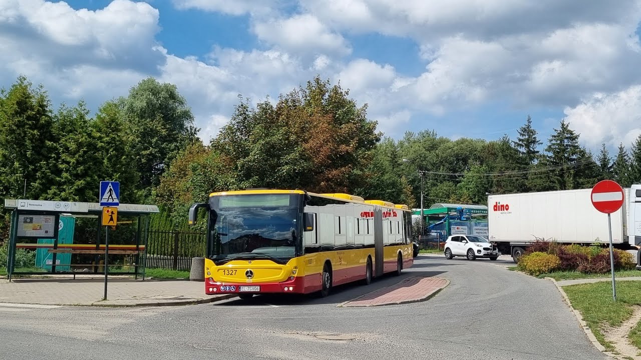 MPK Ł&oacute;dź - linia 53A | Mercedes-Benz Conecto #1327
