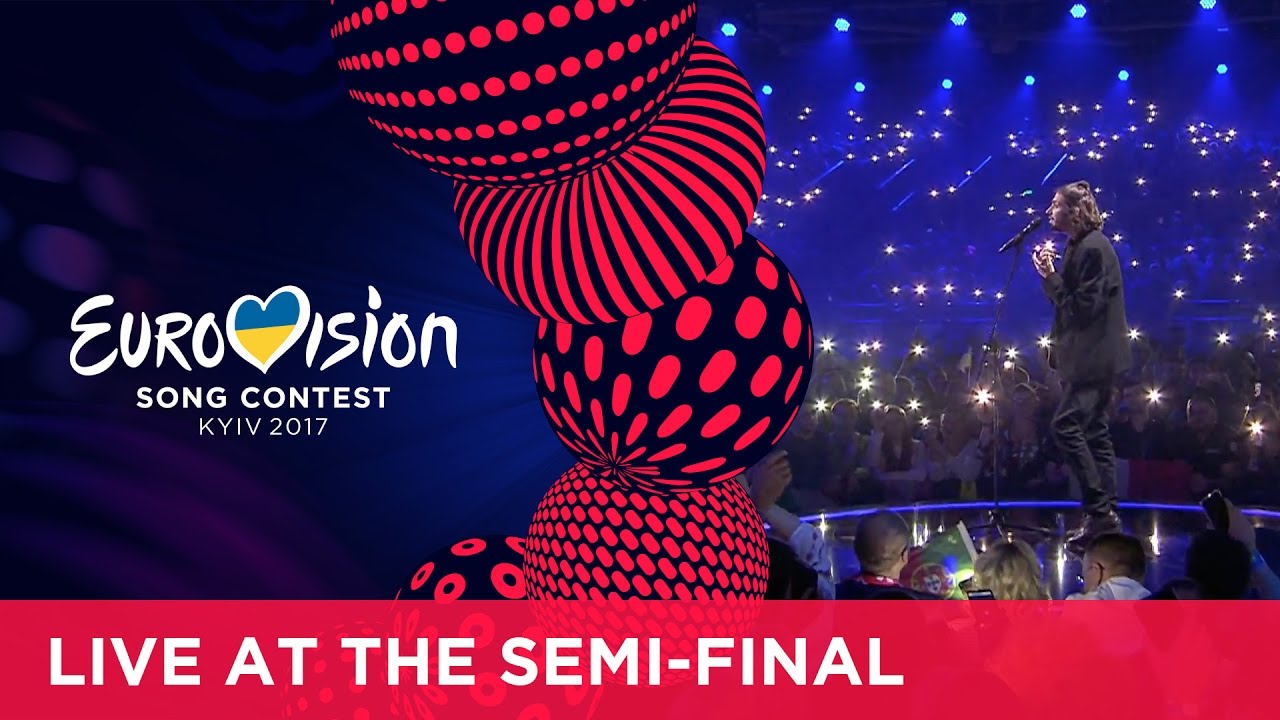 Salvador Sobral - Amar Pelos Dois (Portugal) LIVE at the first Semi-Final