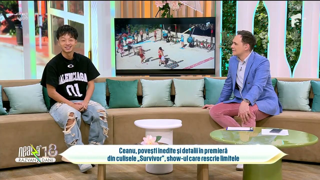 Ceanu ne spune totul despre experiența de la Survivor