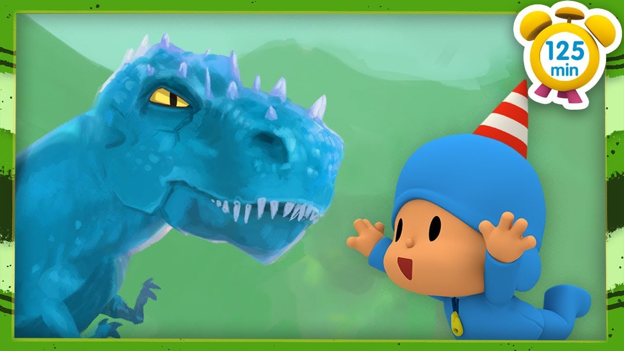 🦕 POCOYÓ en ESPAÑOL - Dinosaurios para niños [ 125min ] | CARICATURAS y DIBUJOS ANIMADOS para niños