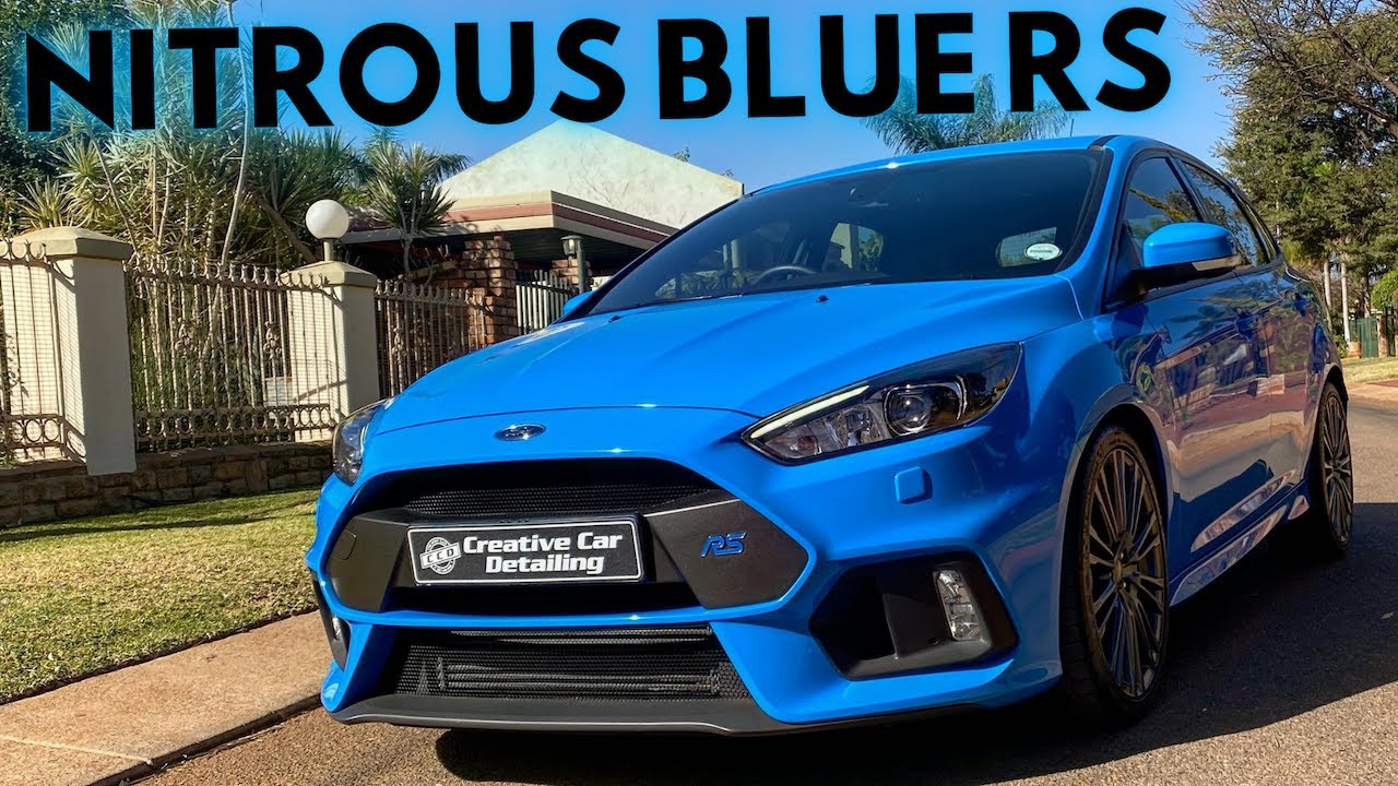DETAILING A NITROUS BLUE FORD FOCUS RS | Detailed by CCD
