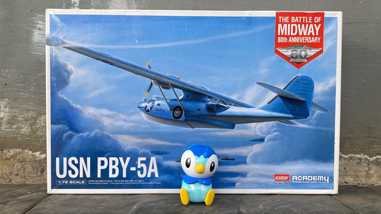 Unboxing Academy 12573 USN PBY-5AThe Battle of Midway 80th Anniversary