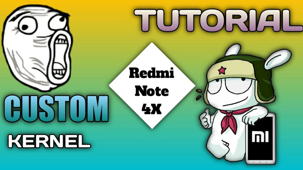 Cara Install / Custom Kernel Redmi Note 4X (All Xiomi)#Mido