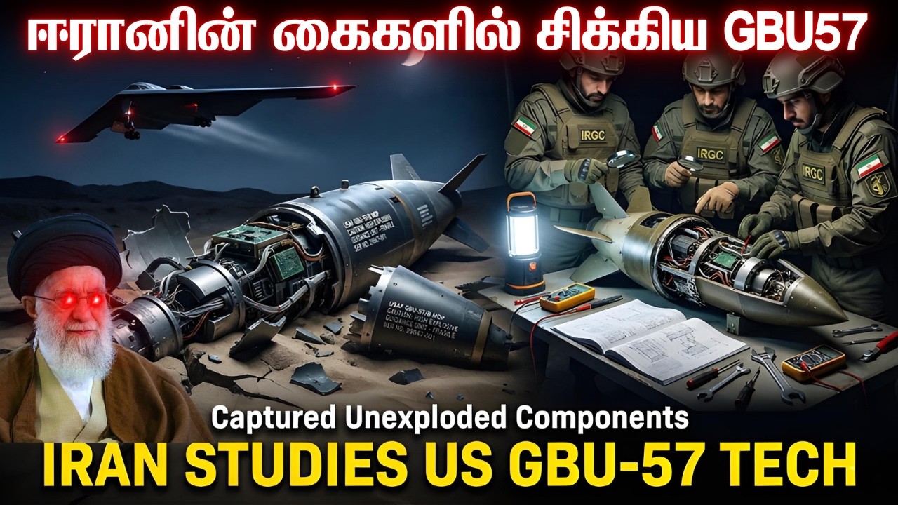 அமெரிக்கா ஈரானின் மீது வீசிய GBU57 குண்டுகளை கைப்பற்றிய ஈரான்? | வசமாக சிக்கிய அமெரிக்கா | GBU 57