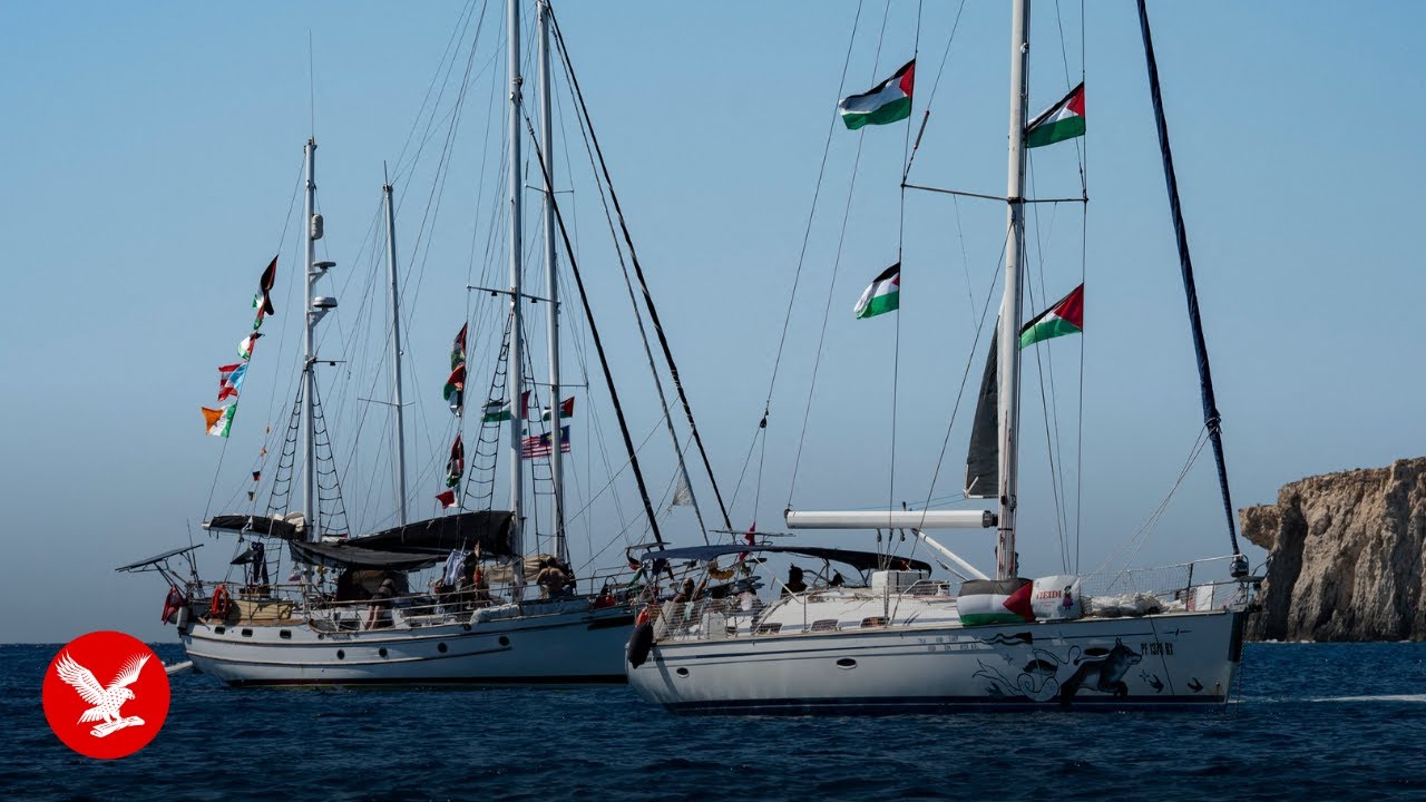 Live: Humanitarian aid flotilla sails toward Gaza