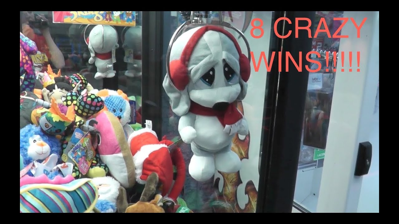 Claw Machine INSANE Claw Wins At Walmart!!