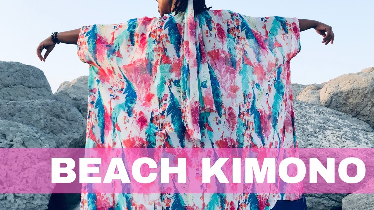 DIY Easy Beach Kimono