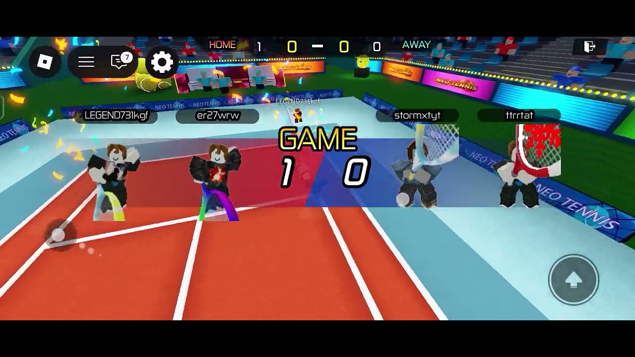 Tennis 🎾 roblox series part 2