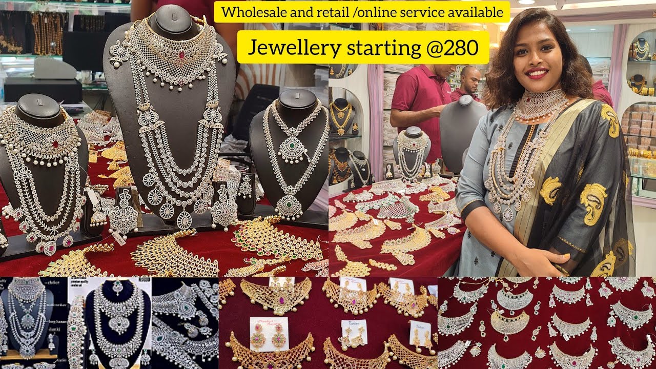 cz jewellery available in wholesale and retail | begum bazar |hyderabad |best prices |zara jewellery