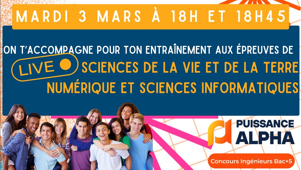 Je m’entraîne aux épreuves de SVT - Concours Ingénieurs Bac+5