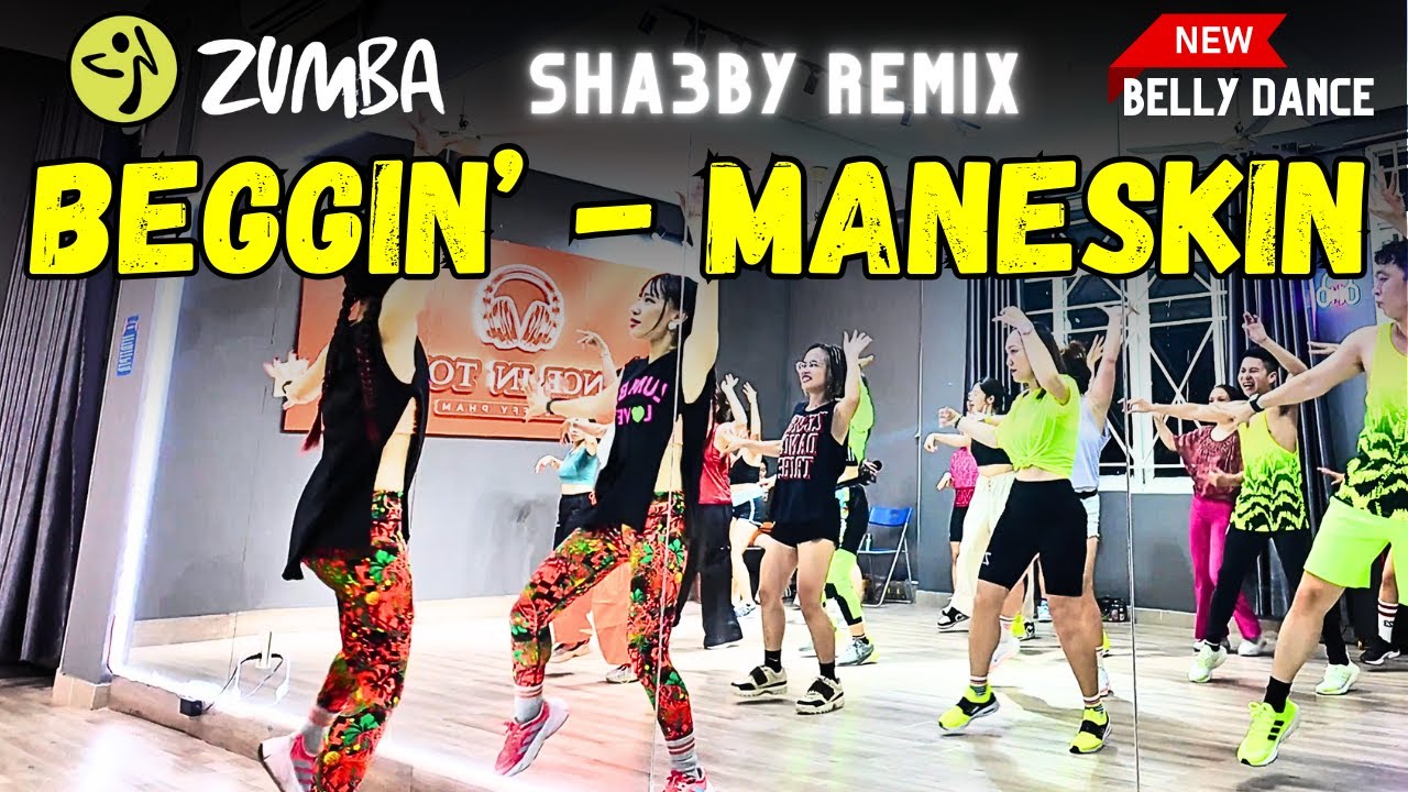 #zumba BEGGIN - Maneskin - Zumba Belly Dance by SHA3BY | ZIN Kimi