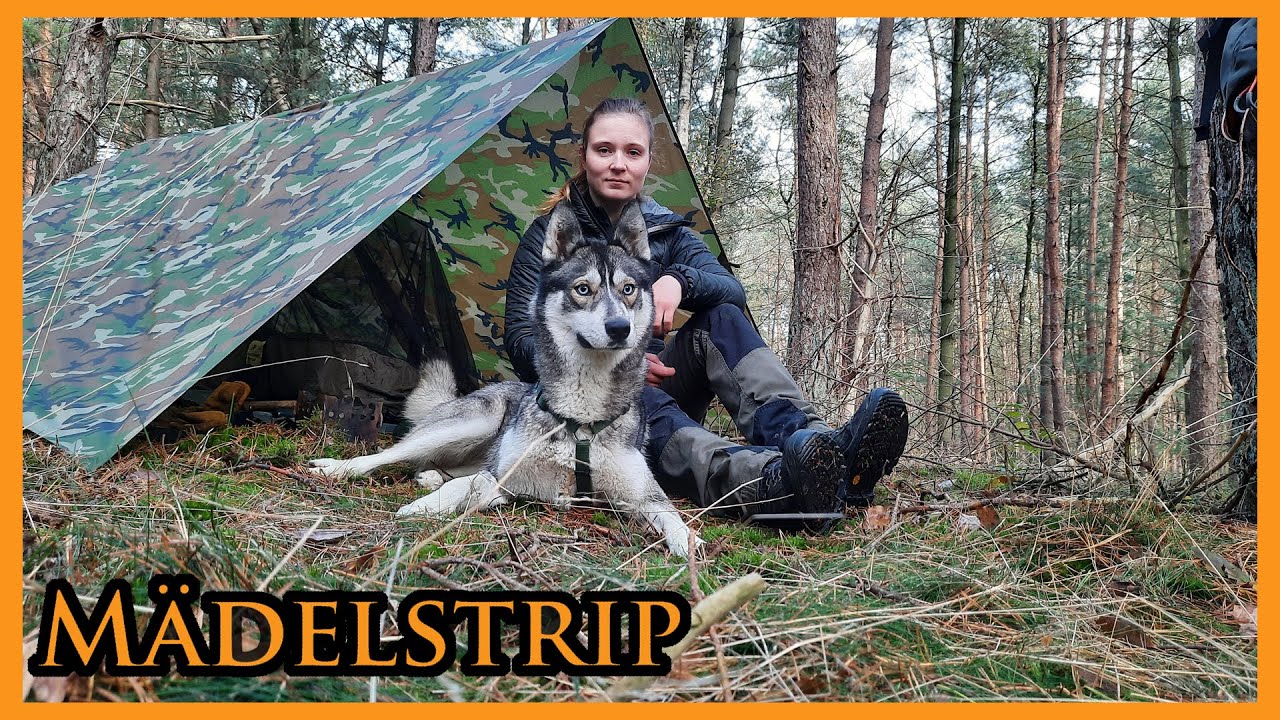 Solo Overnighter mit Hund | Bushcraft | Outdoor Anca