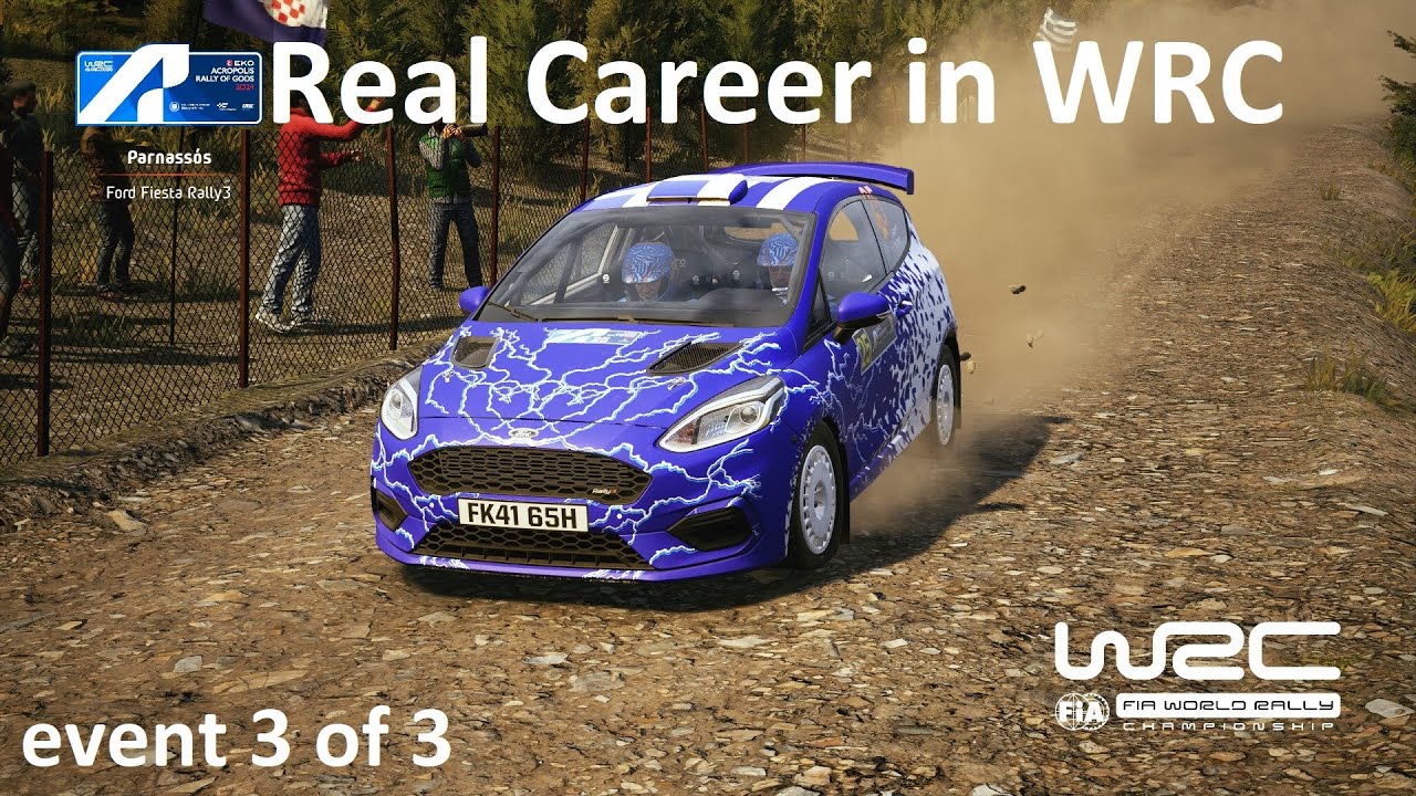 EA WRC | club Real Career in WRC | ралли Греция | День 3