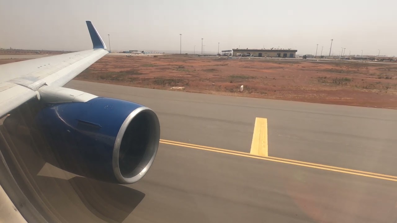 Dakar, Senegal (DSS) to New York (JFK) takeoff - Delta 767