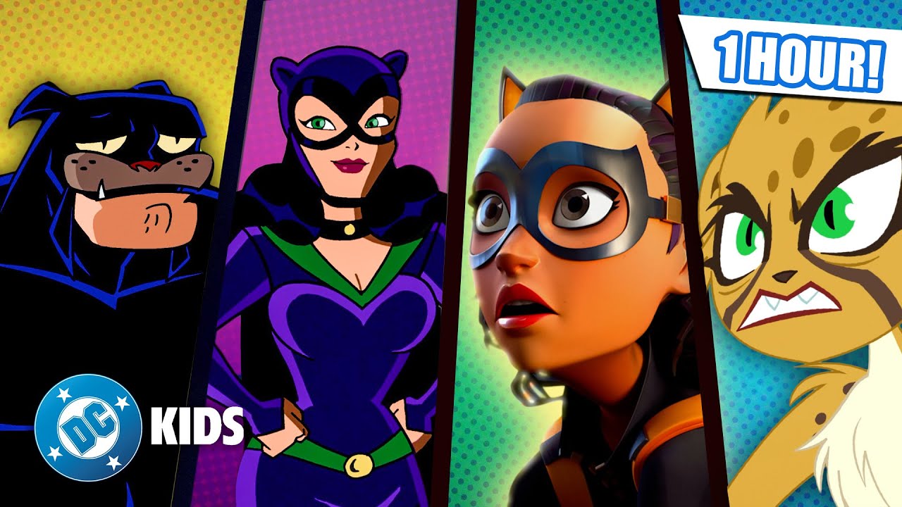😻 Cat Crusaders 🙀 SUPERHERO MEGA COMPILATION | Teen Titans Go! and MORE #kidscartoons @dckids