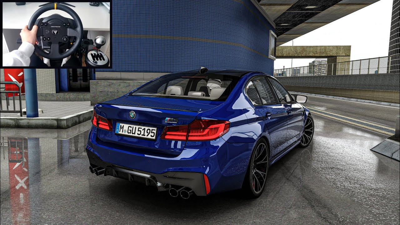 BMW M5 F90 Competition | Assetto Corsa | Steering Wheel Gameplay