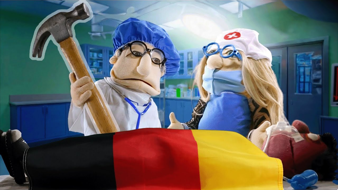 Bundespuppenkanzler operiert Deutschland...