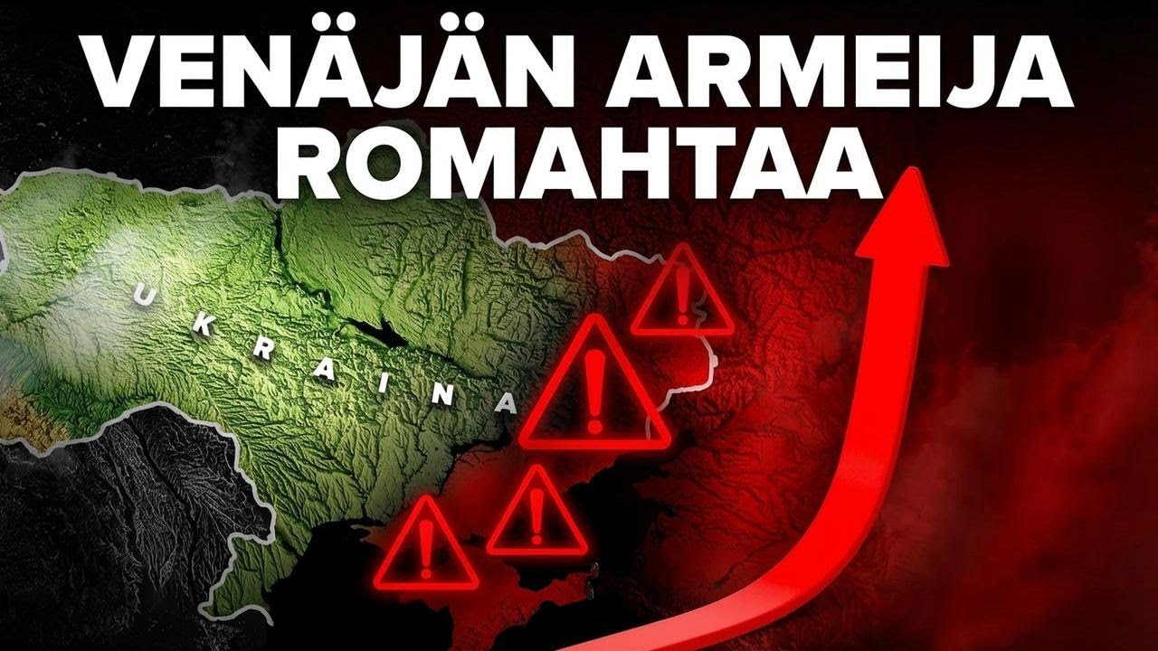 Ukrainan vastahyökkäykset ovat VALTAVA menestys – Putinin rintama murtumassa