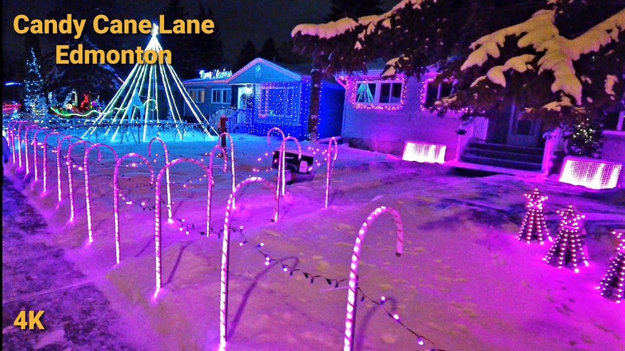 Candy Cane Lane, Edmonton, AB, 🇨🇦 Christmas Lights (Part 2 of 2)