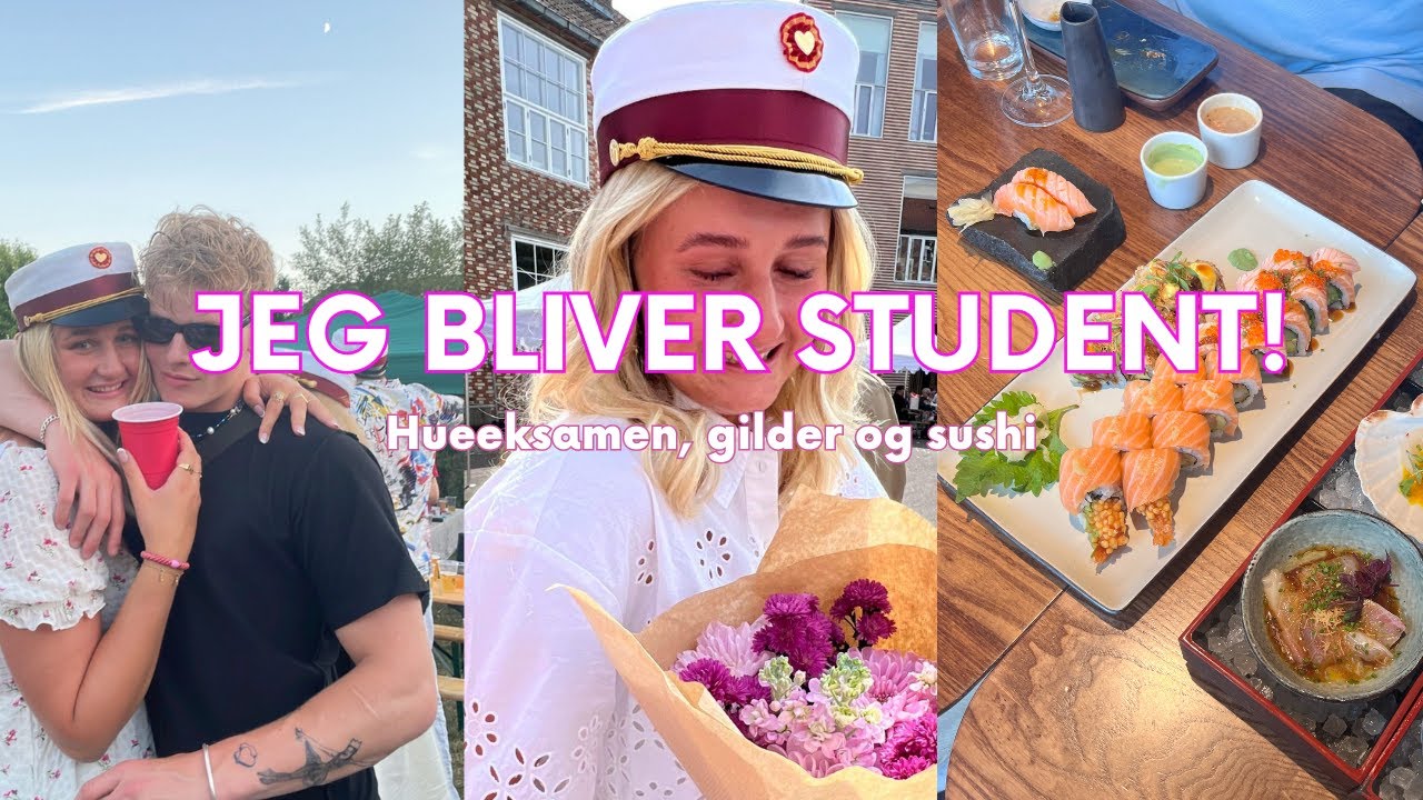 JEG BLIVER STUDENT: Hue, gilder og hygge💕