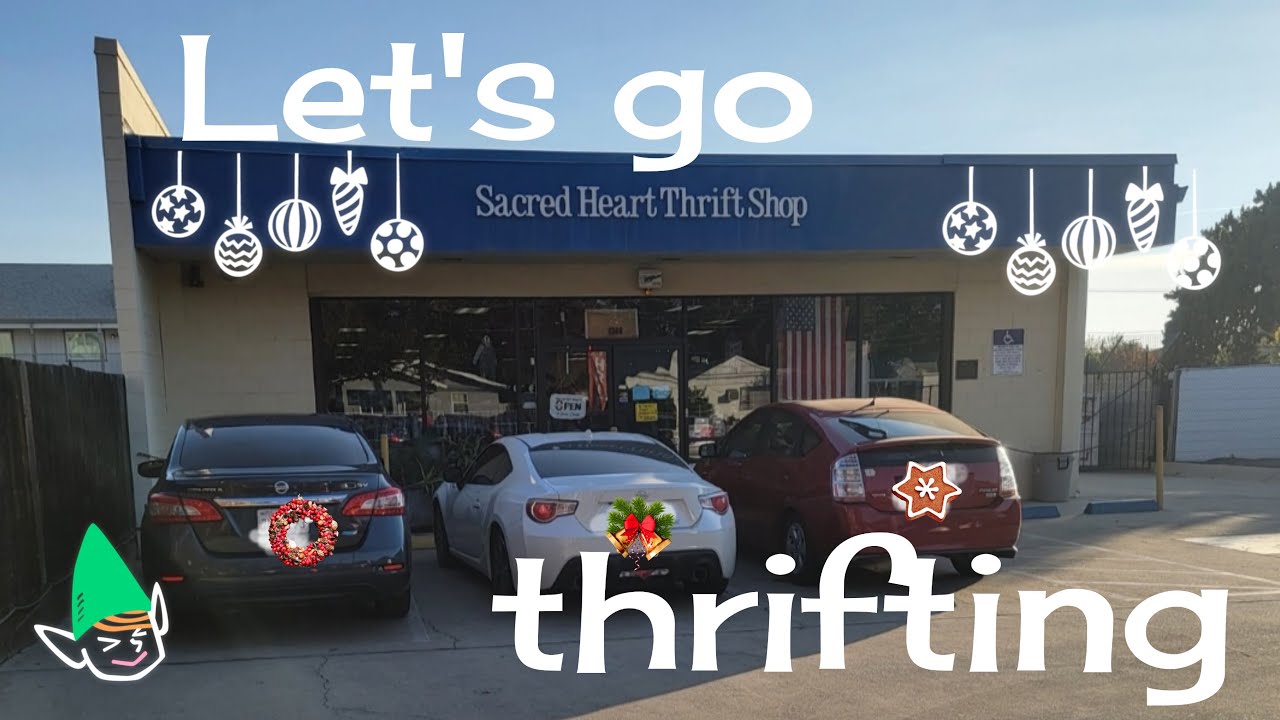 Thrifting Along with Me at Sacred Heart Thrift Shop #thrift #shopping #vintage