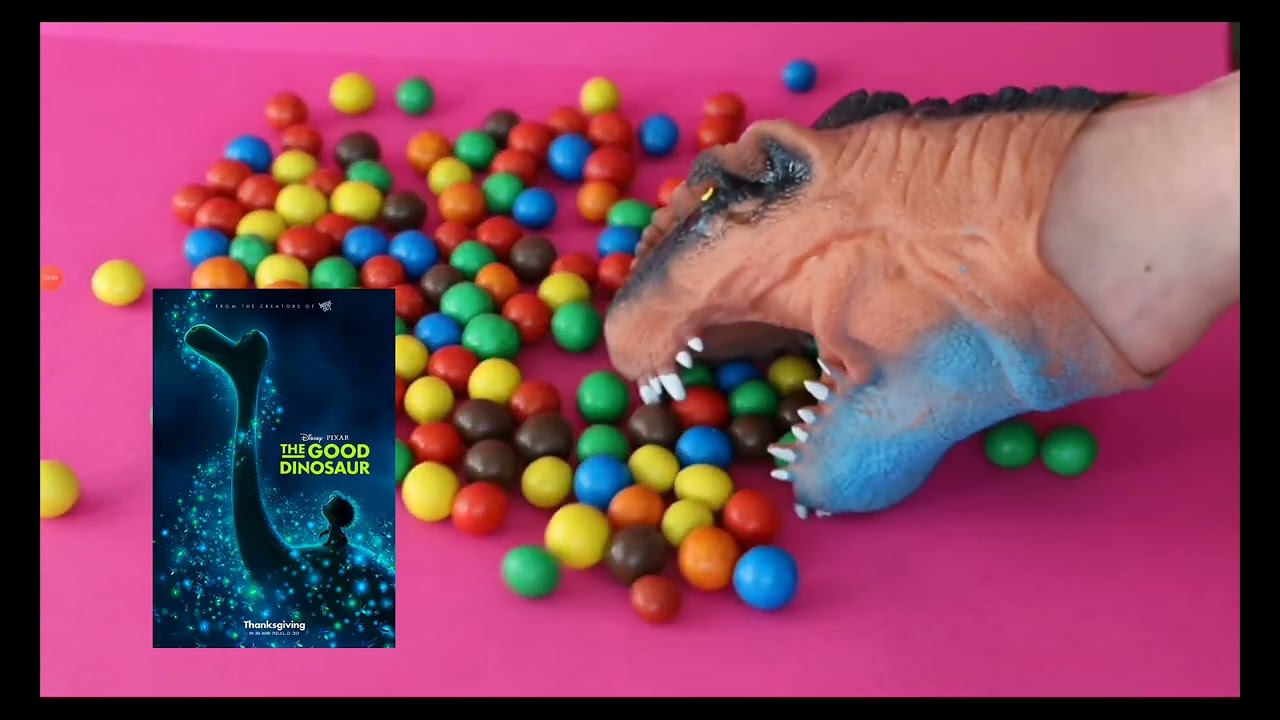 Pixar Portrayed By M&M