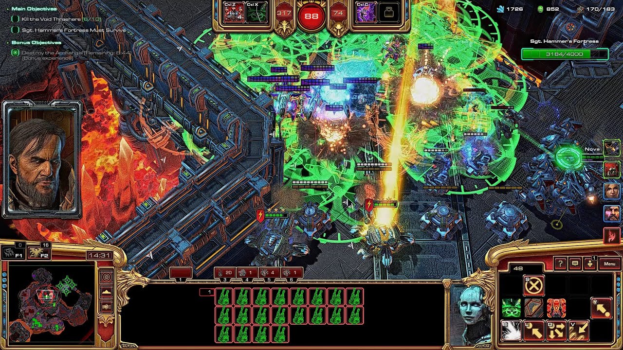 SC2 Co-Op Void Thrashing ▏ 