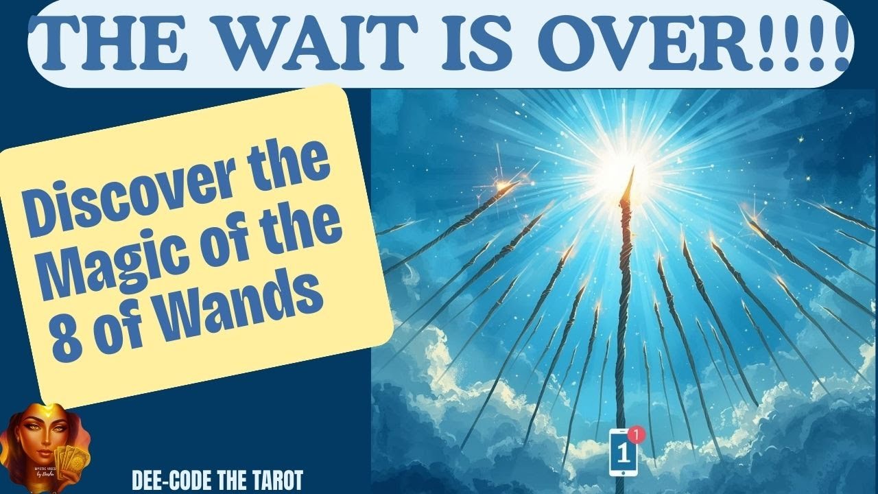 Why You'll Get a Text in 48 Hours (8 of Wands Secret) #TarotReading #tarottips