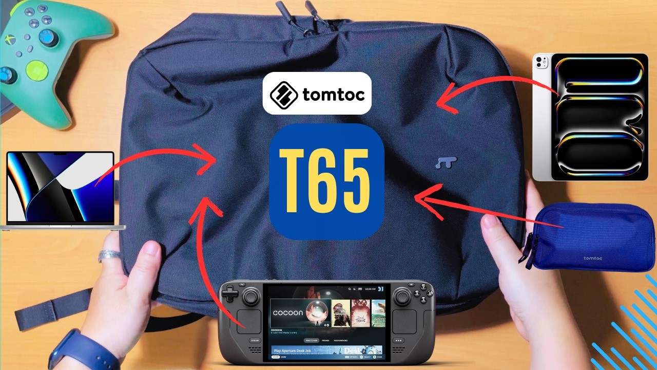 Unboxing Tomtoc UrbanEX-T65 20L Laptop Backpack: How Much Tech Can It Really Fit?